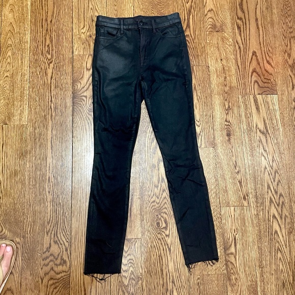 Joe’s Charlie High Rise Skinny Frayed Ankle Jeans - Picture 2 of 10